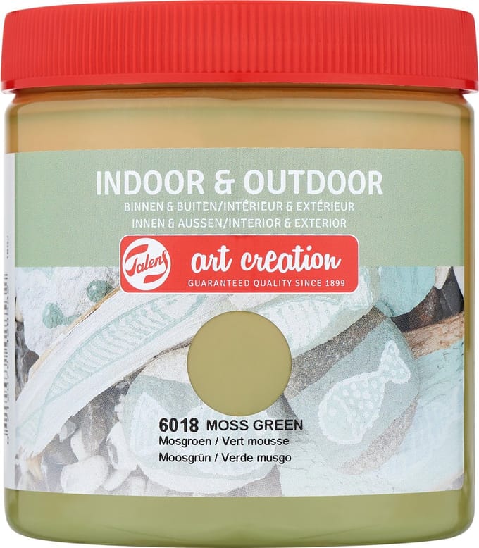 Talens Art Creation indoor & outdoor verf 250ml - Mosgroen