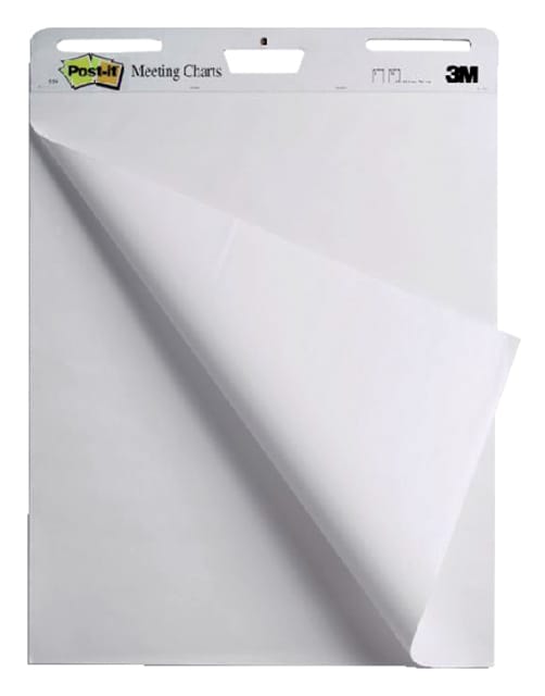 Meeting chart Post-it 559 Super Sticky 63,5x76,2cm wit