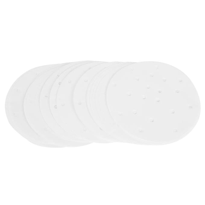 400 PCS Papier Cuisson Vapeur Antiadhésif Sous-Plats pour Cuisson Vapeur pour Usage Cuisine Restaurant