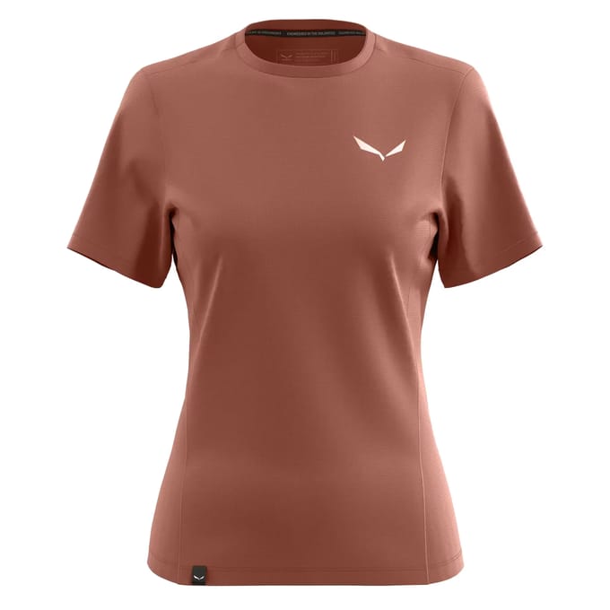 Dames-T-shirt met ronde hals Salewa Puez Dry'Ton