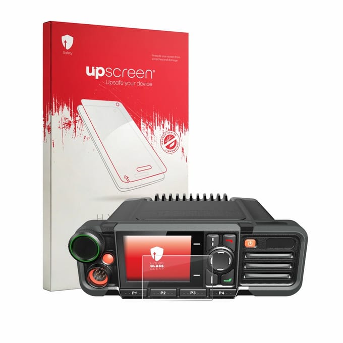 upscreen - Screenprotector voor Hytera HM785 - Folie Beschermfolie Beschermglas transparant