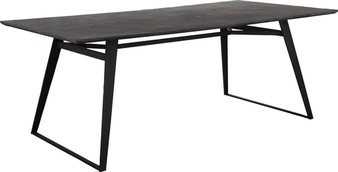 Fuji-Eettafel - Bruingrijs/Zwart