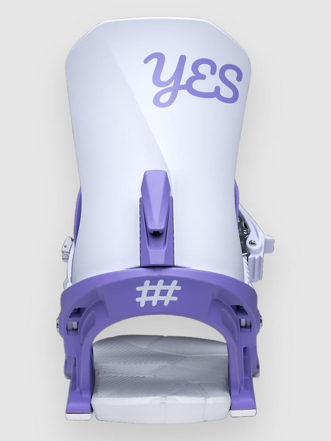 YES Conda 2027 Snowboard Bindingen wit