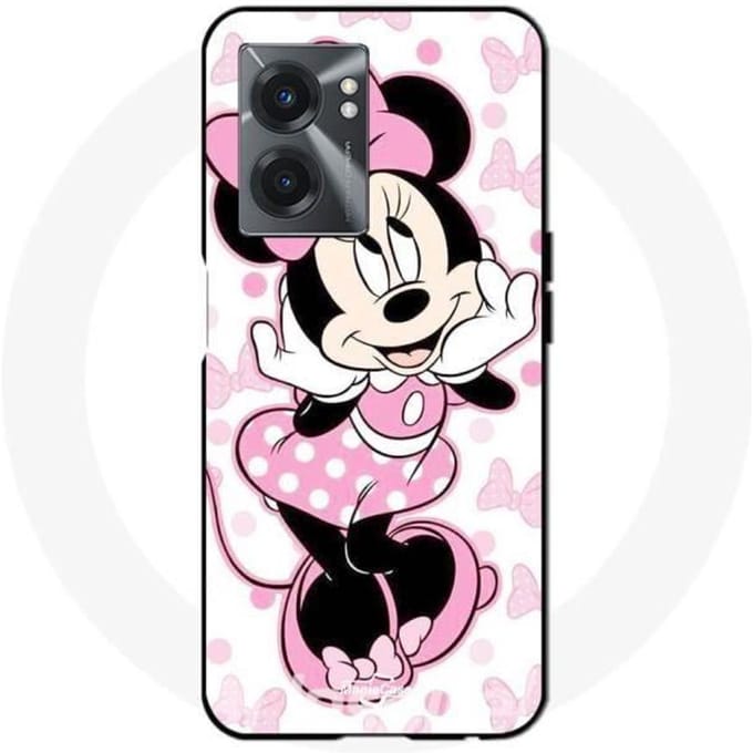 Coque Realme V23 Minnie Mouse rose Disney Cartoon - Maniacase