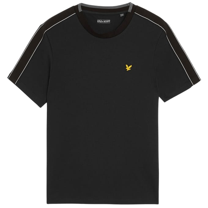 Lyle &amp; Scott Black Tape T-shirt