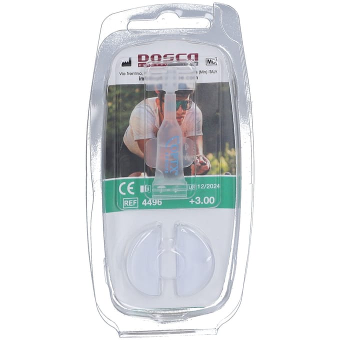Sticktite 2 herplakbare stick-on bifocale leeslenzen groot - 32 mm sterkte +3.00