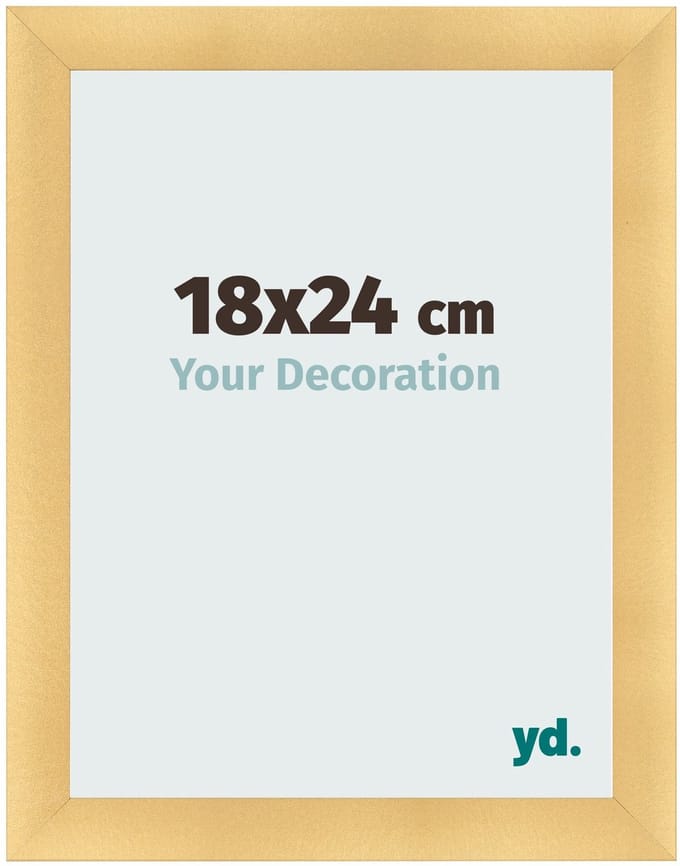 Your Decoration - Fotolijst 18x24 cm - MDF - Goud Mat - Pisa