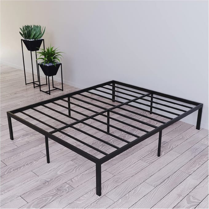 Stalen Bedbodem voor Matras 135x200 cm met Grote Opbergruimte