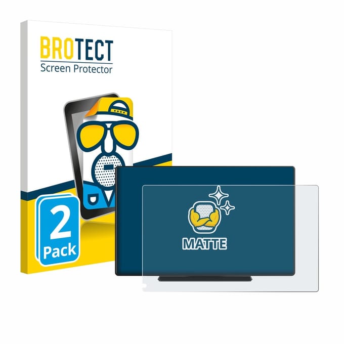 BROTECT - Screenprotector voor Carpuride C98 9" - Folie Beschermfolie matte 2 Stuks