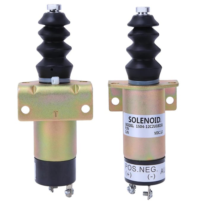 Afsluitmagneetventiel Hoge Kwaliteit Stalen Behuizing Motor Vervangingskit 12V 1504 12C2U1B1S1
