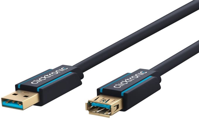 Clicktronic USB-A Extension Cable 1.8 m