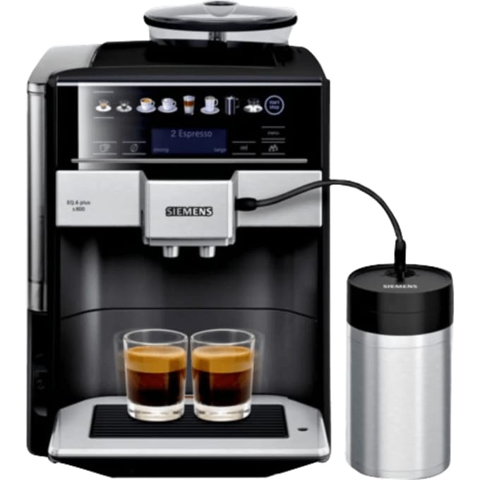 Siemens EQ.6 Plus S800 TE658209RW - Espressomachine - Zwart