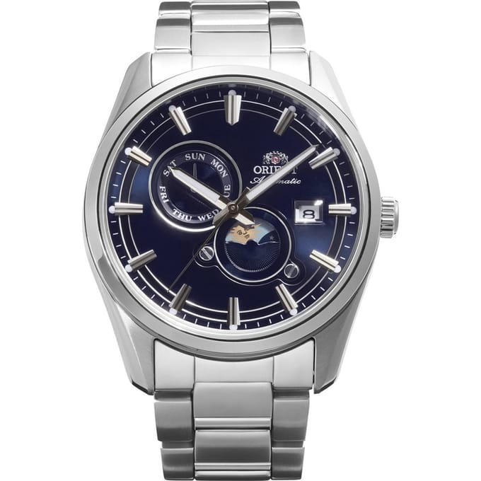 Orient Stretto RA-AK0315L30B Stretto Sun & Moon Horloge