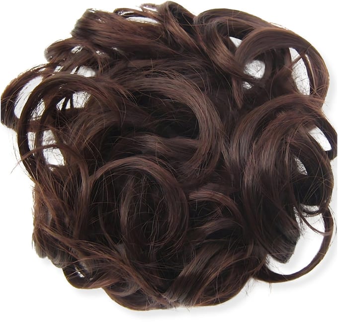 Guardian Beauty Messy Haarstuk Bun - Haarwrap Extensie - Rood M2/33