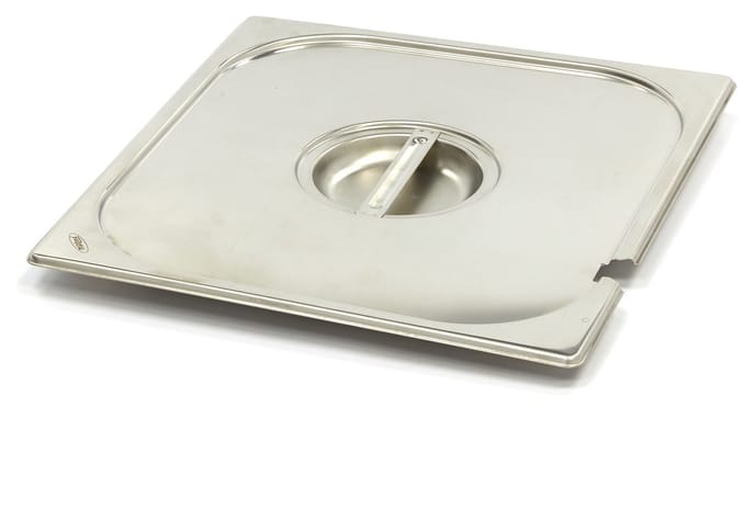 Gastronorm Deksel - 2/3 GN - RVS - met Uitsparing