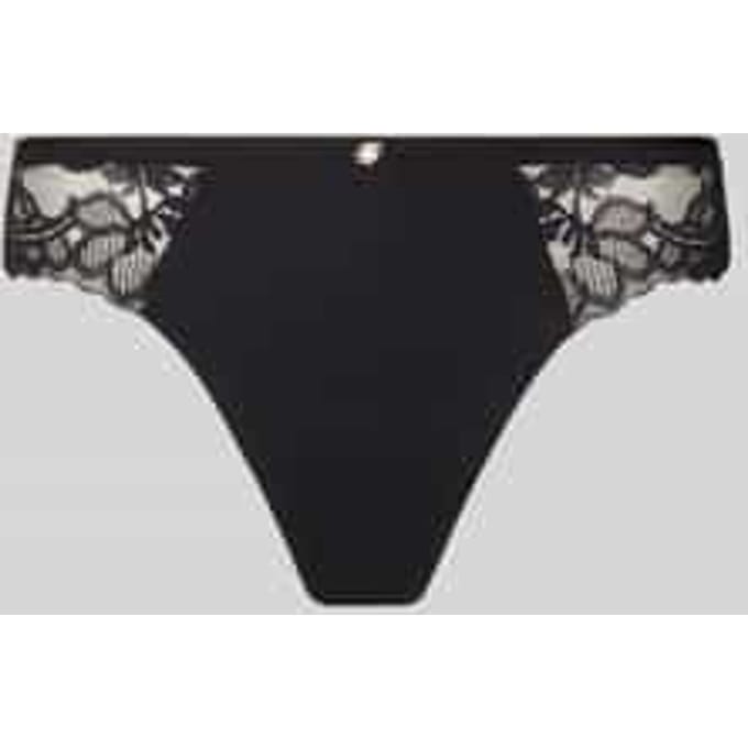 String met kant, model 'THONG_BLOSSOM'