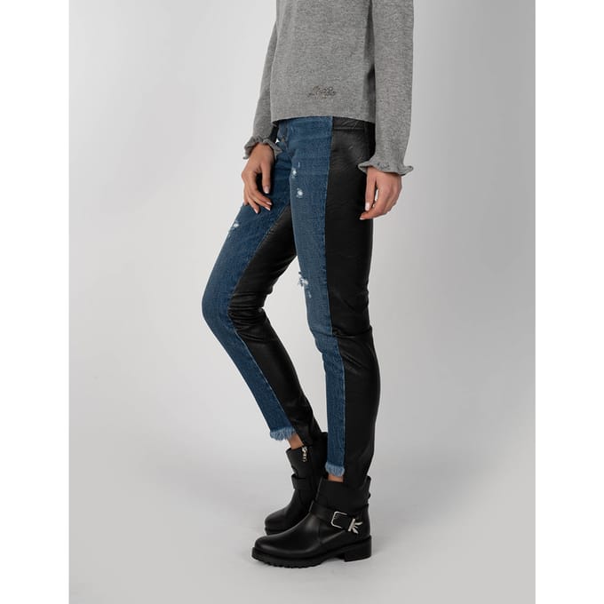 Liu-Jo Jeans Straight Fit Vrouw zwart