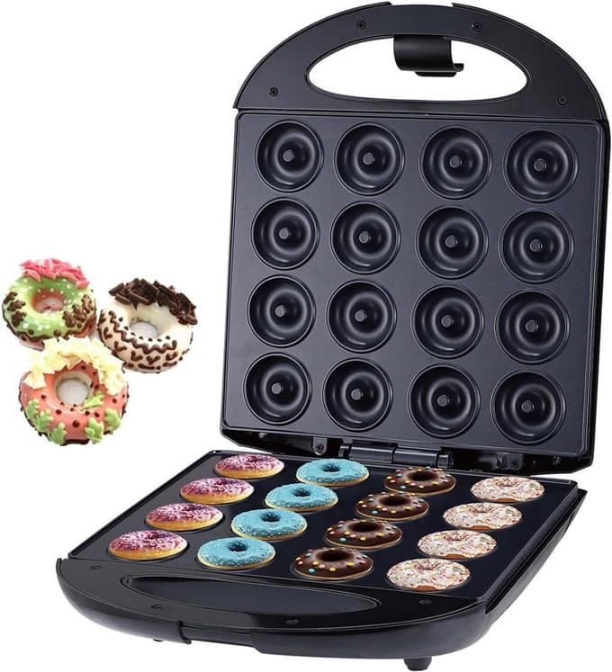 Donutmaker - Donut Bakvorm - Donutmachine - Bakken