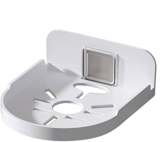 Camerahouder - Bewakingscamera houder - Stabiele montage - Verstelbare hoek - 12 x 95 cm - Wit