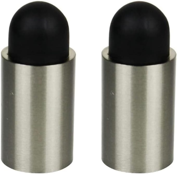 Deurstopper Set - Deurvanger Muur - Deuren Beschermen - Rubberen Bumper - 2 Stuks - Brons