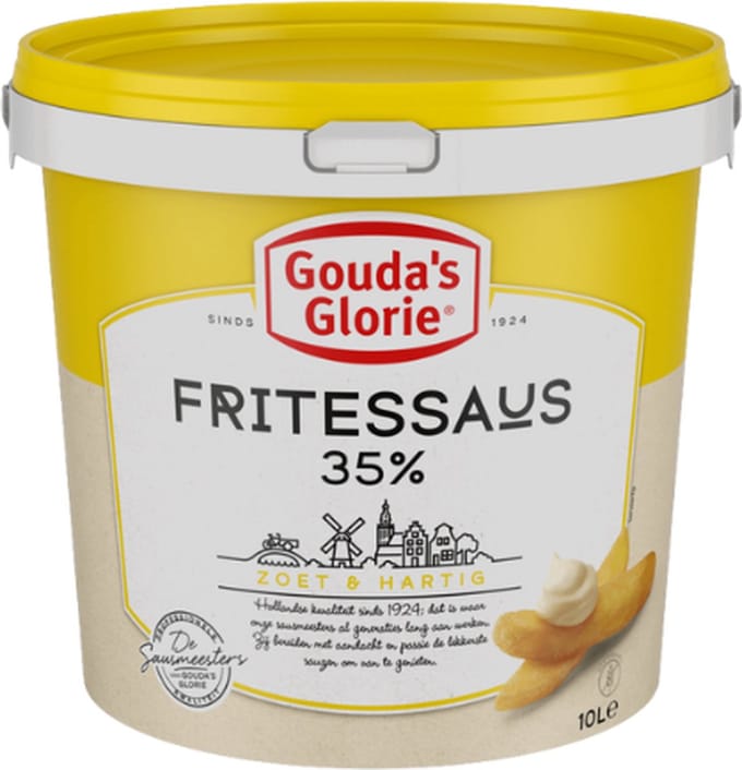 Gouda’s Glorie | Fritessaus | Geel | 35% | 10 liter