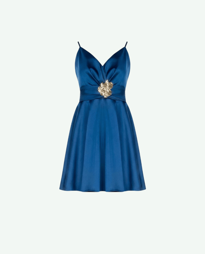 Vrouwen Blue Electric Dress
