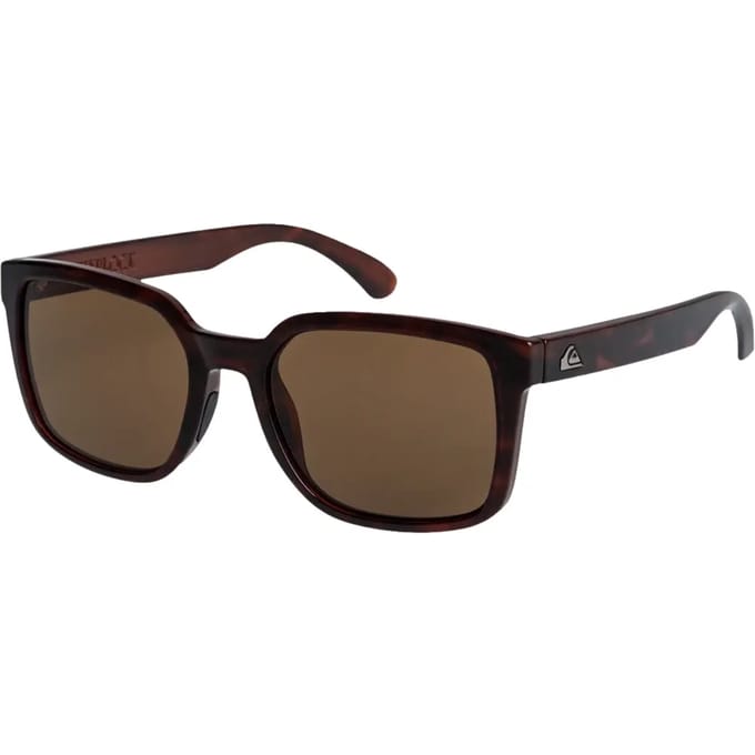 Quiksilver Warlock Brown Tortoise Zonnebril bruin