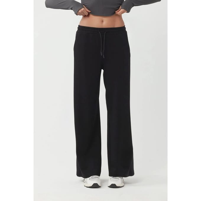 Elastische Taille Zachte Palazzo Sweatpants