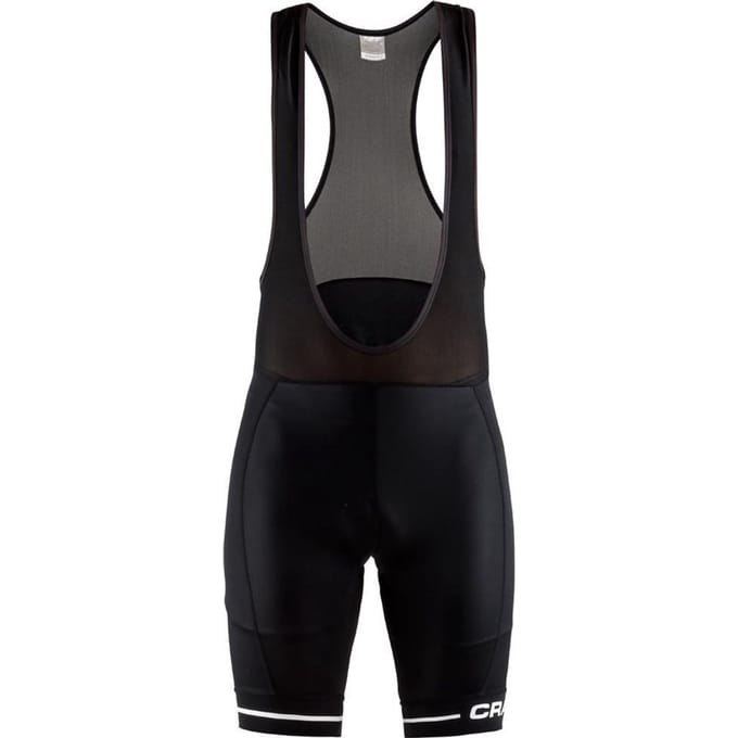 Craft - Maat XL - Rise Bib Fietsbroek Heren - Zwart; Wit