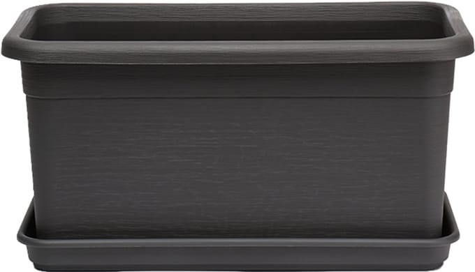 Elezza Plantenbak Decor Fioriera L82 x B32 x H31 cm - Antraciet