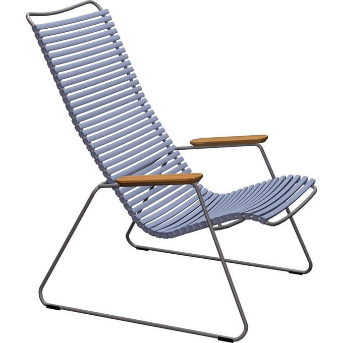 HOUE - Click Loungestoel - duivenblauw