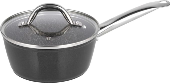 Michelino 15104 - Steelpan met deksel - 18 cm