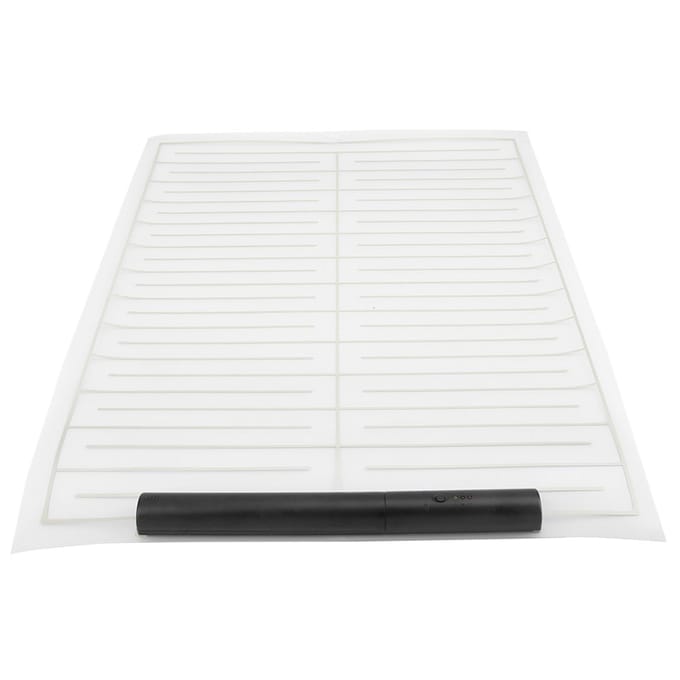 Tapis répulsif électrique pour chien, pour la protection des meubles de canapé white