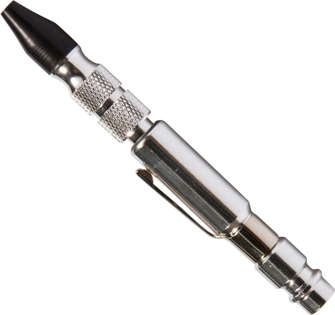 RODAC RC006 Blaaspen met Rubberen Blaastuit - Euro - 11,3 cm - Regelbare Luchthoeveelheid