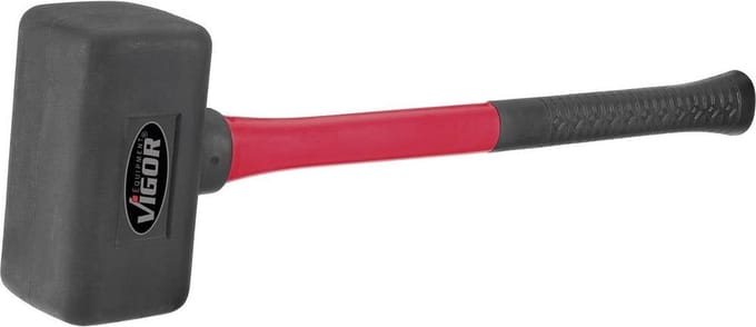 Vigor V2235 Rubberen hamer Terugslagvrij 2500 g 490 mm 1 stuk(s)