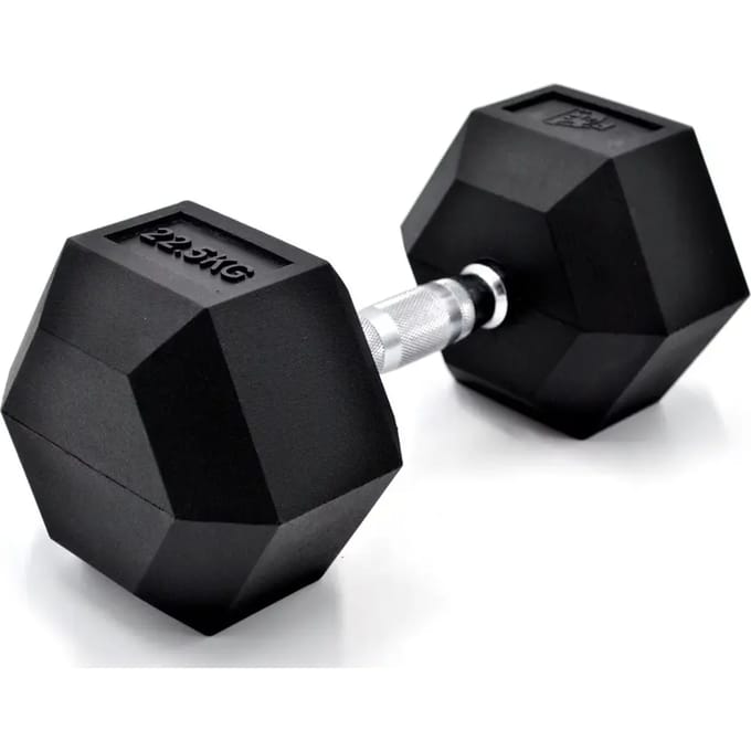 Hexagonale halter met chromen handvat Fit & Rack
