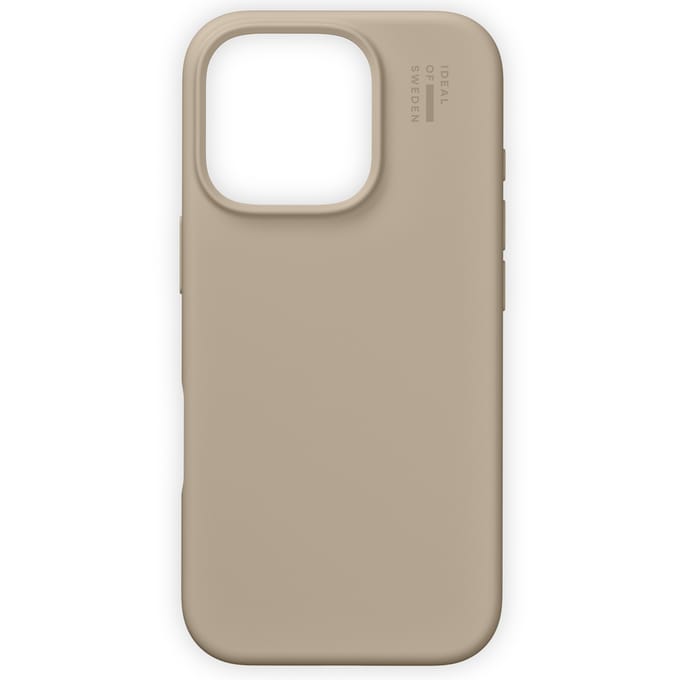 iDeal of Sweden Silicone Case geschikt voor Apple iPhone 16 Pro Max - Beige