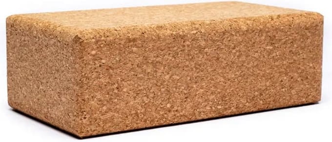 Yoga Prop - steunblok kurk - 23x12x7.5 - Kurk