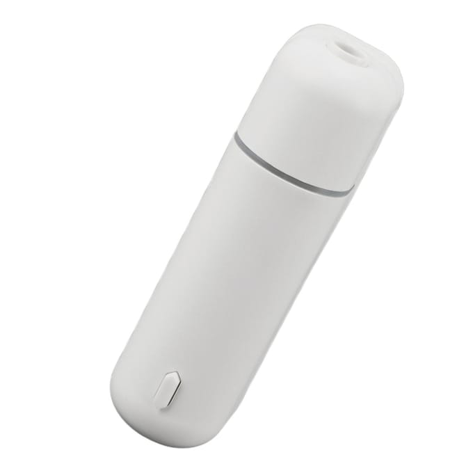 Draagbare Auto Diffuser met 6 Flesjes 5ml Essentiële Olie 5V USB Plug and Play Bewegingsdetectie Auto zwart