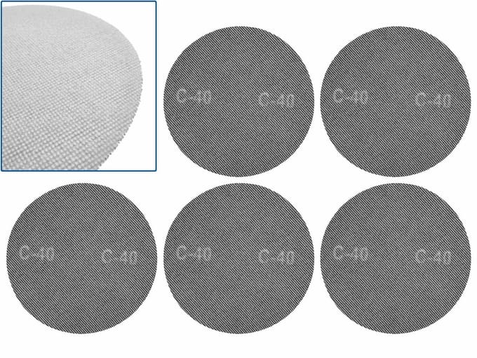 GEKO Schuurgaas 225 mm - P40 - Stofvrij - Set van 5 stuks