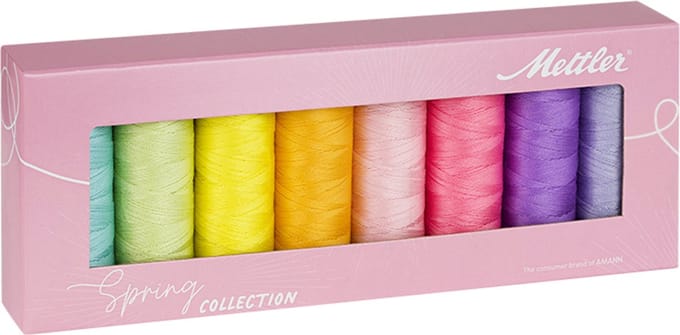 Amann Mettler 100% cotton garenkit SFC8 Spring kit