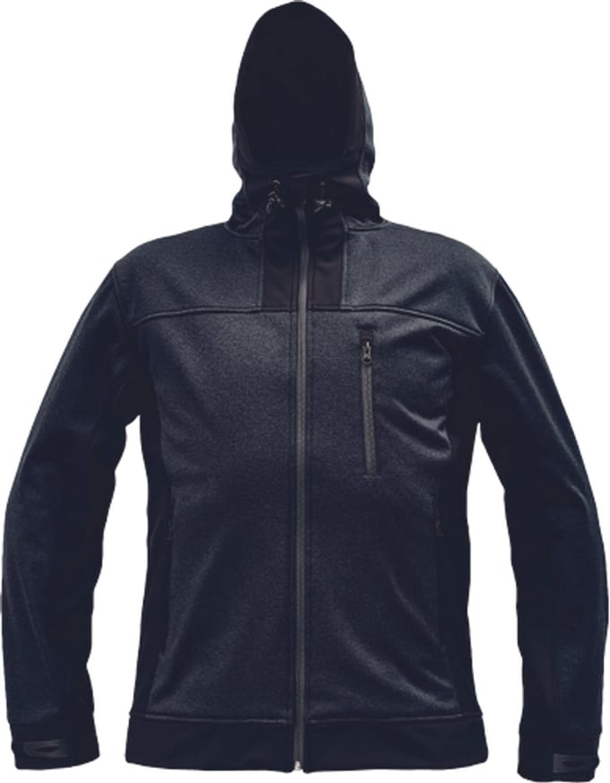 Cerva HUYER SOFTSHELL jas 03010582 - Zwart - S
