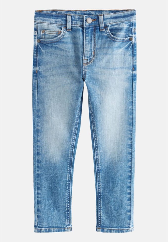 Next - Jongens - Stretchjeans skinny fit - Blauw