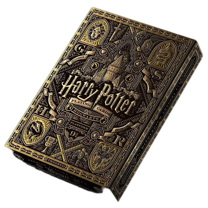 Harry Potter Hufflepuff Speelkaarten Kaartspel Geel Goud