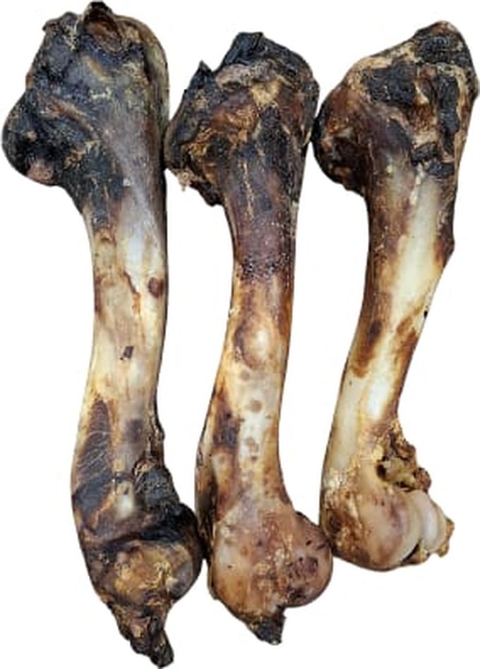 Hertenbotten - Hondensnack - Kauwbotten Hond - 1 kilo - medium Bot -