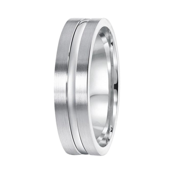 Lucardi Heren Vriendschapsring Chios - Ring - Vaderdag Cadeautje - Echt Zilver - Zilverkleurig