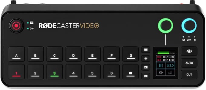 RØDECaster Video – Video Mixer & Productieconsole