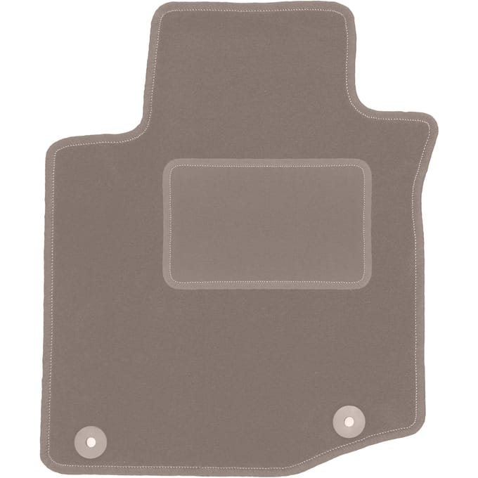 Beige bestuurdersmat voor: Peugeot 107 hatchback (2005-2014)