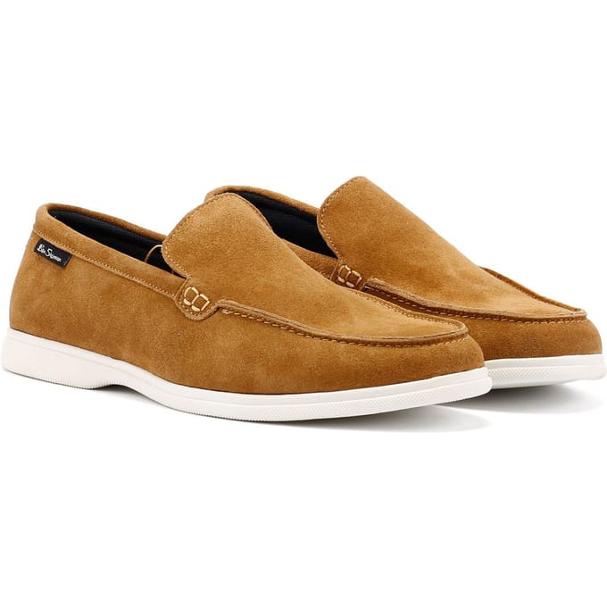 Ben Sherman Amarillo Suede Herenpantoffels, Tan