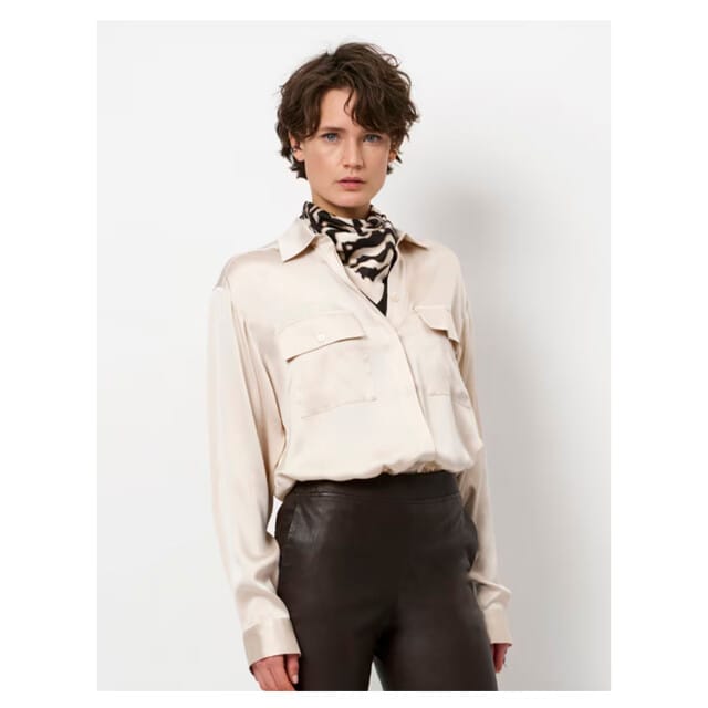 Dante 6 Camo Blouses Creme 253127